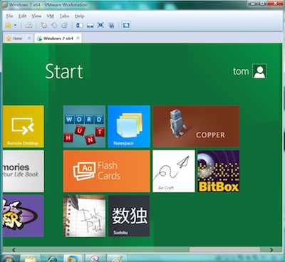 VMware Win8