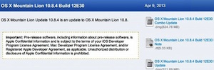 Mountain Lion 10.8.4开始第二次测试-史蒂芬周的博客