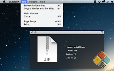 Invisiblix浏览隐藏文件