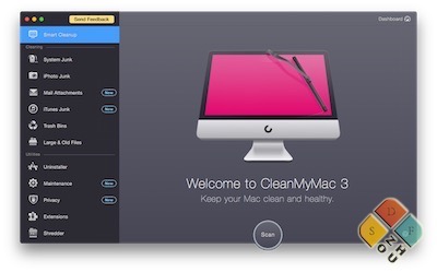 CleanMyMac 3 Private Beta 2 界面