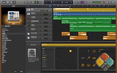 GarageBand 主界面