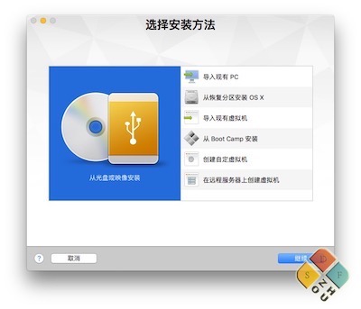 VMware Fusion 主界面