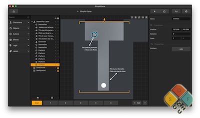 Buildbox 主界面