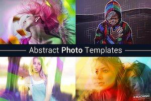 PS光效模板：Abstract Photo Template-史蒂芬周的博客