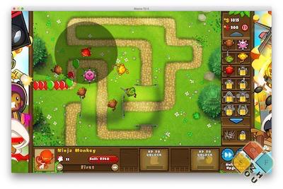 Bloons TD 5 游戏界面