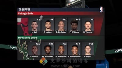 NBA 2K22 游戏界面1