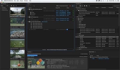 Adobe Media Encoder 2022 主界面