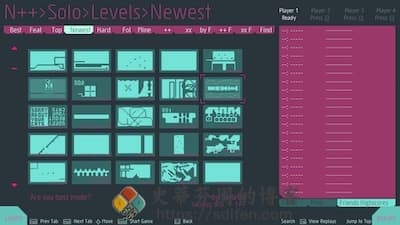 N++ 忍者之道 游戏界面1