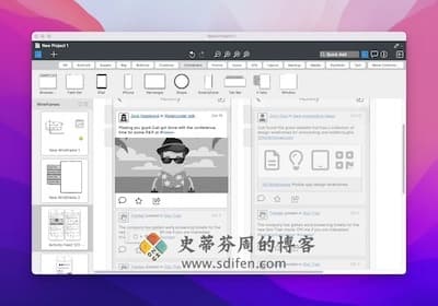 Balsamiq Wireframes 主界面