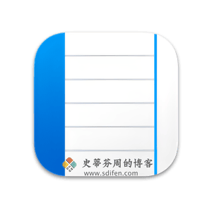 NoteBooks 3.6 Mac破解版-史蒂芬周的博客